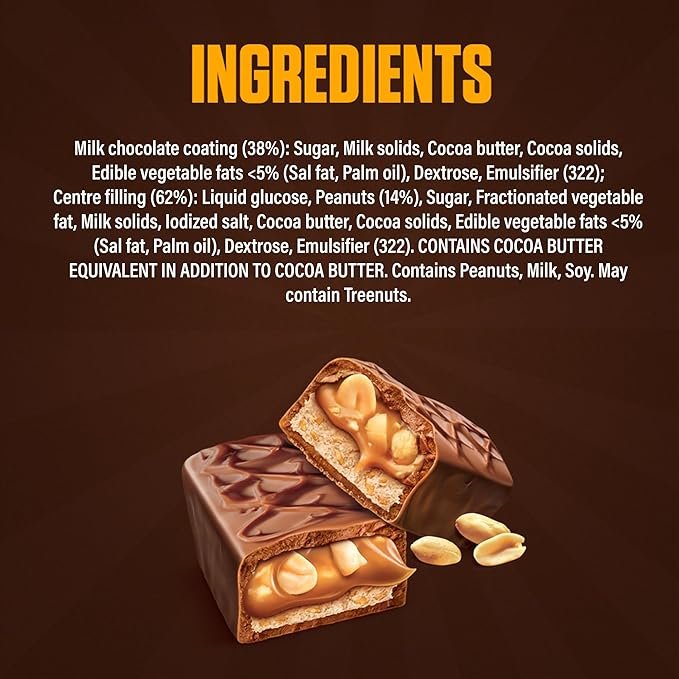 Snickers Chocolate Bar 11.5g - Image 3