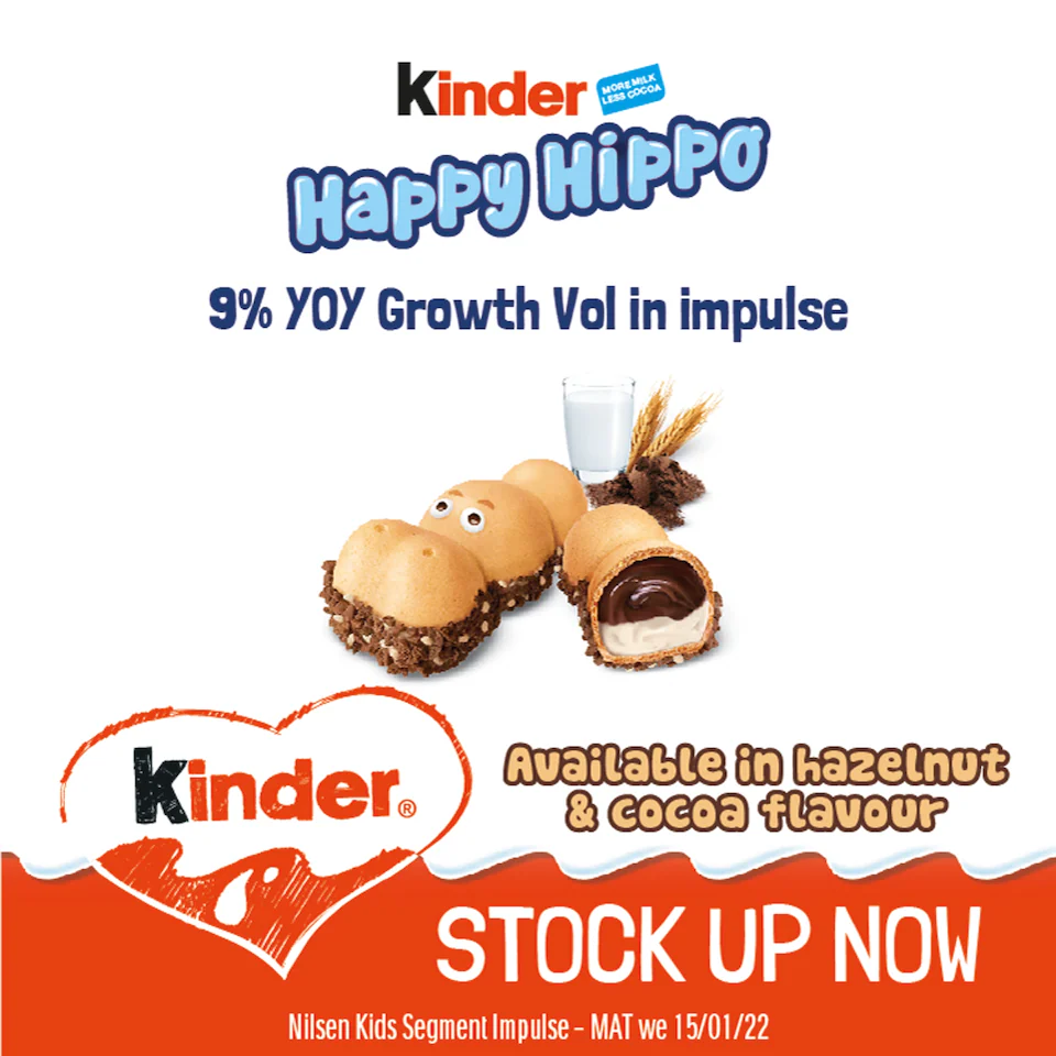 Kinder Happy Hippo Cocoa 20.7g - Image 4