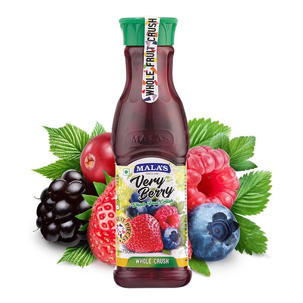 Malas Very Berry Whole Crush 750ml - Image 2