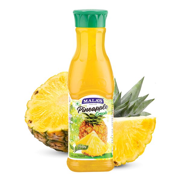 Malas Pineapple Crush Pulpy 750ml