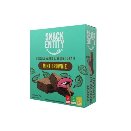 Snack Entity Mint Brownie 70g