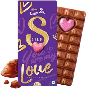 Cadbury Dairy Milk Silk Heart Blush Chocolate 250g