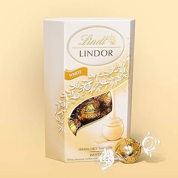 Lindt Lindor White Chocolate Truffles 200g - Image 3