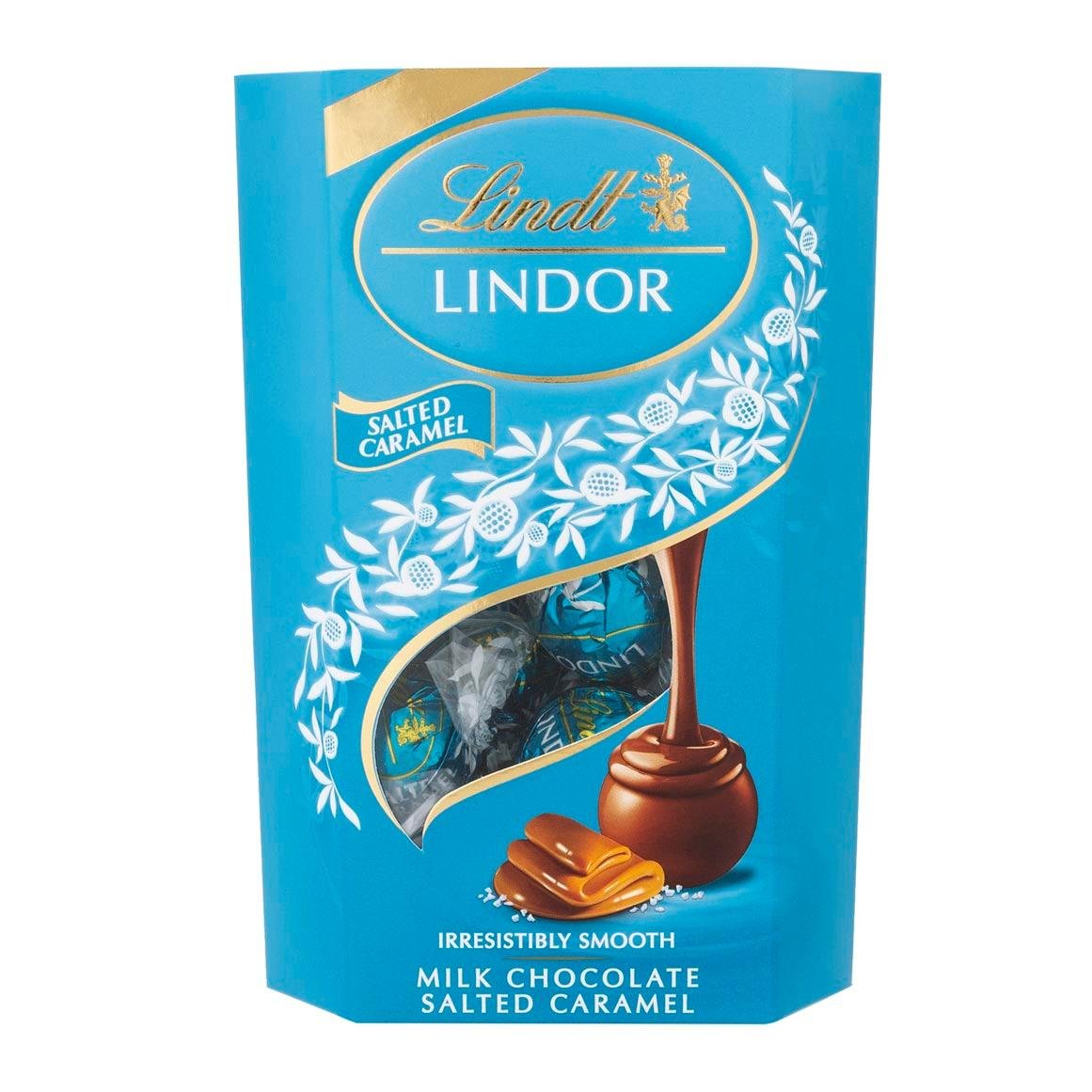 Lindt Lindor Salted Caramel Chocolate Truffles 200g
