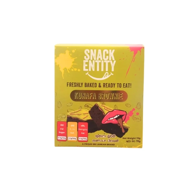 Snack Entity Kunafa Brownie 70g