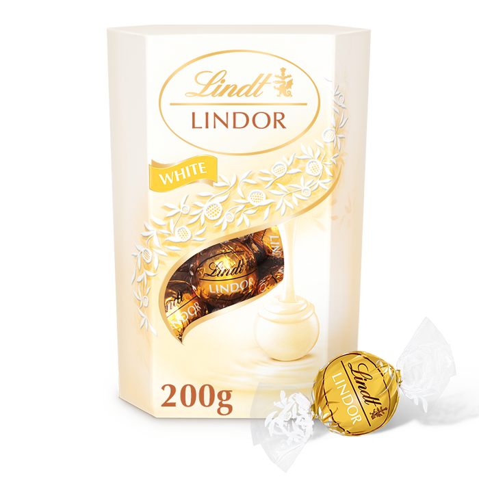 Lindt Lindor White Chocolate Truffles 200g - Image 2