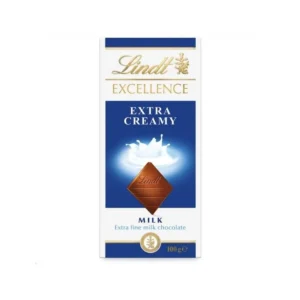 Lindt Excellence Extra Creamy Milk Chocolate 100g