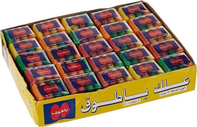 Batook Assorted Chewing Gum 4Pcs x 50 Pack 270g - Image 4