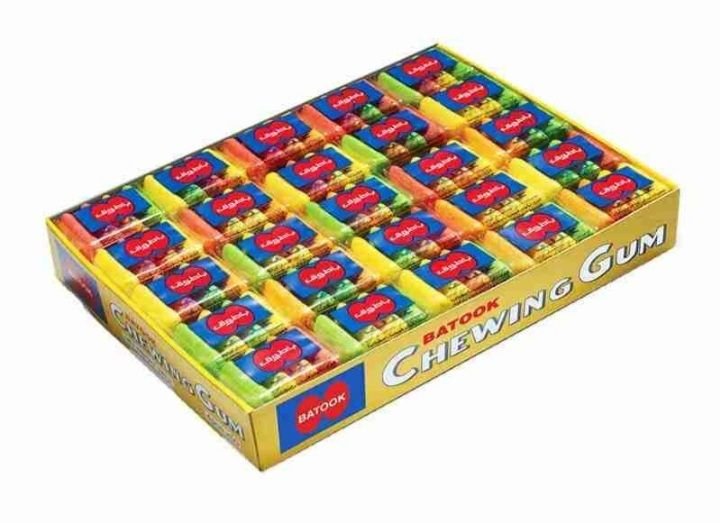 Batook Assorted Chewing Gum 4Pcs x 50 Pack 270g - Image 3