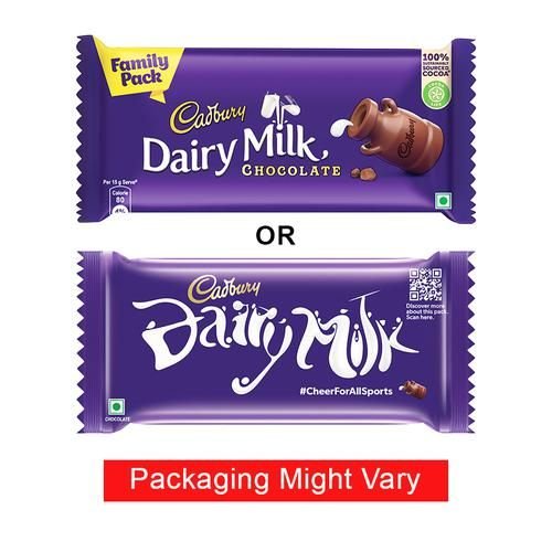 Cadbury Dairy Milk Chocolate Family Pack 105g - Image 4
