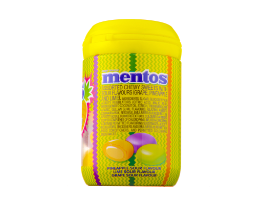 Mentos Sour Mix Fruit Flavours 120g - Image 3