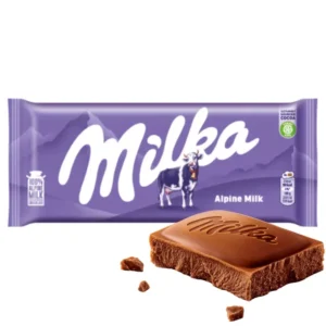 Milka Alpine Milk Chocolate 90g
