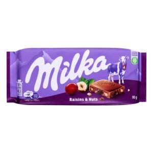 Milka Raisins & Nuts Chocolate 90g