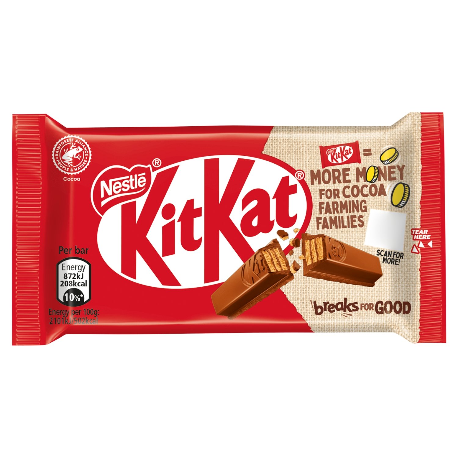 KitKat 4 Finger Chocolate 41.5g - Image 2