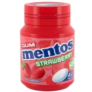 Mentos Strawberry Gum 56g