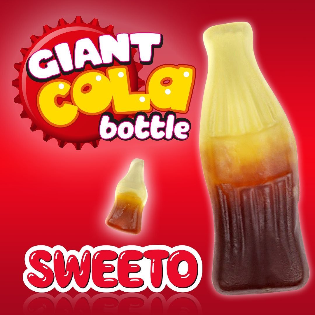 Sweeto Cola with Fruit Juice Gummy 80g - Image 4