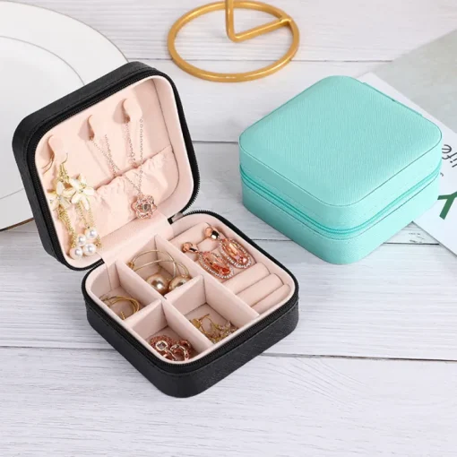 Portable Mini Jewelry Organizer Box LD-1006 - Image 3