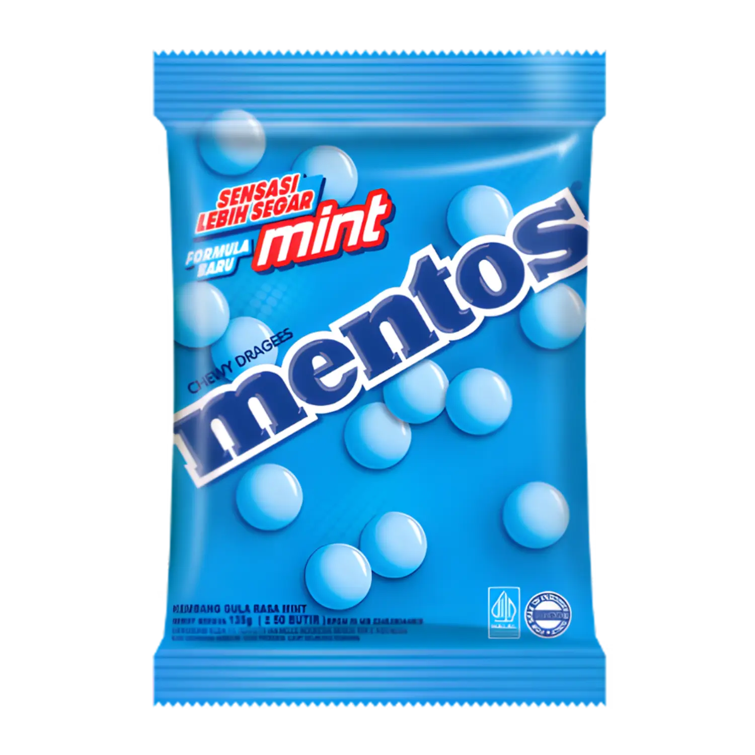 Mentos Mint Chewy Dragees 135g (50 pcs)