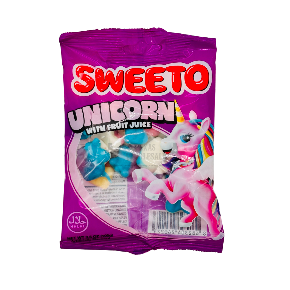 Sweeto Unicorn with Fruit Juice Gummy 80g - Image 3