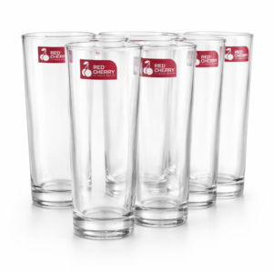Red Cherry Beaufort Glass Tumbler 225ml (Set of 6)