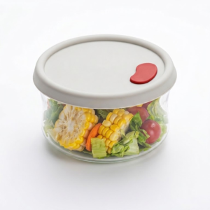 Diamonds Borosilicate Glass Food Container 850ml