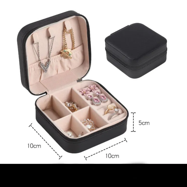 Portable Mini Jewelry Organizer Box LD-1006 - Image 4