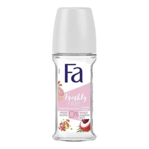 Fa Freshly Free Grapefruit & Lychee Scent Deodorant Roll On 50ml