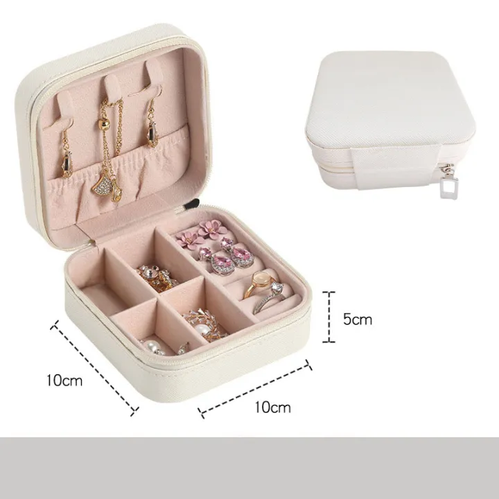 Portable Mini Jewelry Organizer Box LD-1006 - Image 5