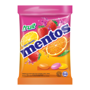 Mentos Fruit Chewy Dragees 135g (50 pcs)