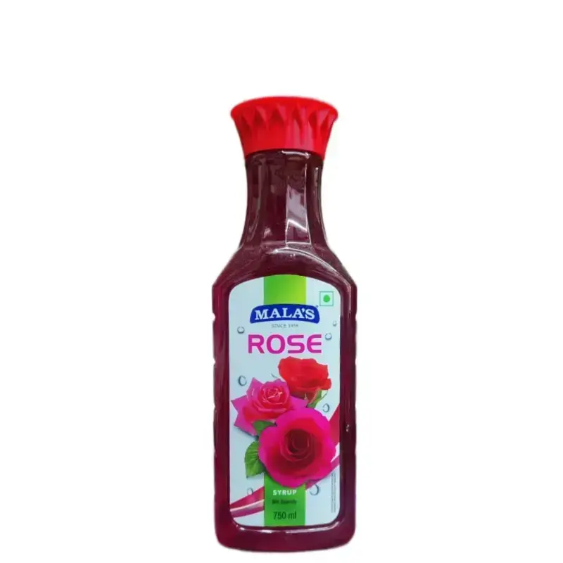 Malas Rose Syrup 750ml - Image 3