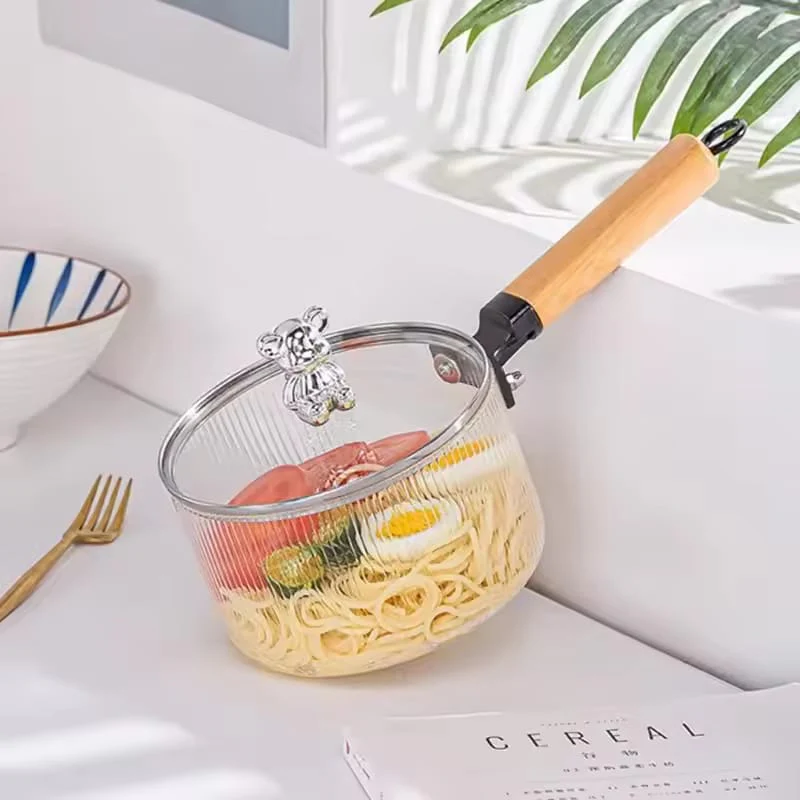 Little Bear Single Handle Soup Pot 1.8L - Image 4