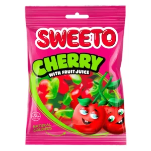Sweeto Cherry with Fruit Juice Gummy 80g