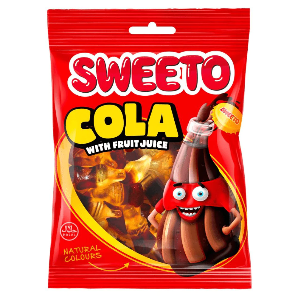 Sweeto Cola with Fruit Juice Gummy 80g