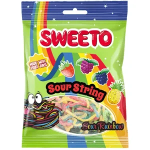 Sweeto Sour String Sour Rainbow 80g