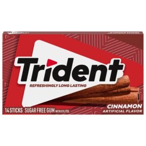 Trident Cinnamon Sugar Free Gum - 14-Piece Pack
