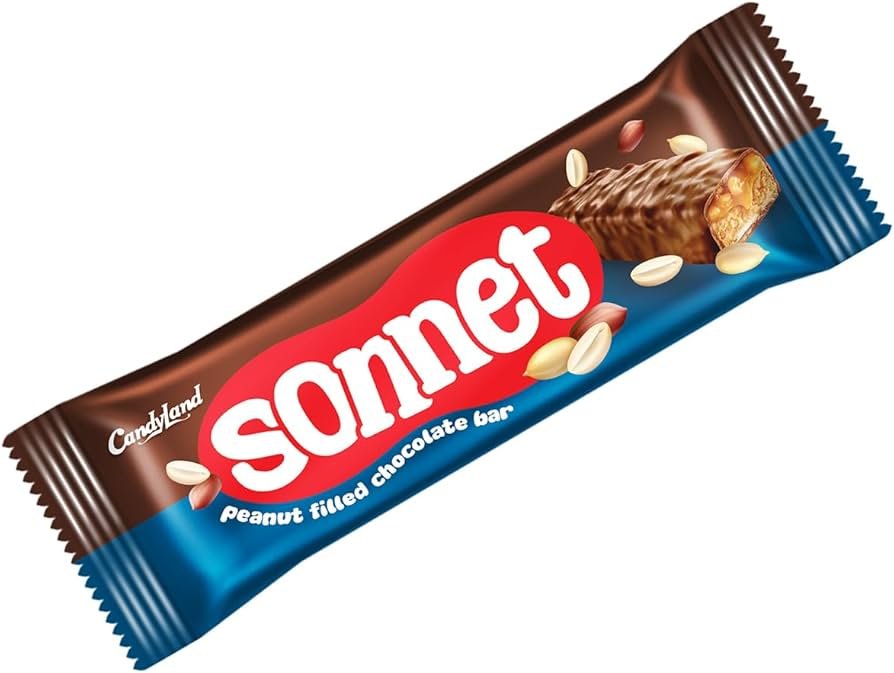 Candyland Sonnet Peanut Filled Chocolate 30g