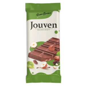 Rosso Bianco Jouven Hazelnut Chocolate 50g