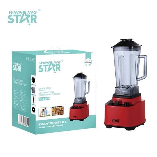Winning Star ST-5548 Multifunctional Blender High Quality Detergent Head Blender 800W Power - Image 5