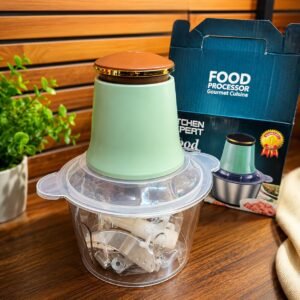 2L Electric Food Processor & Meat Chopper (Plastic)
