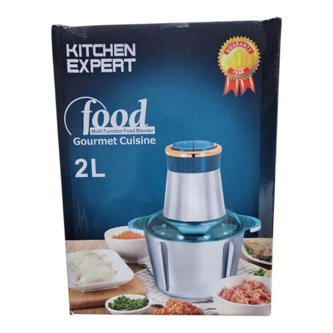 2L Electric Food Processor & Meat Chopper (Plastic) - Image 5