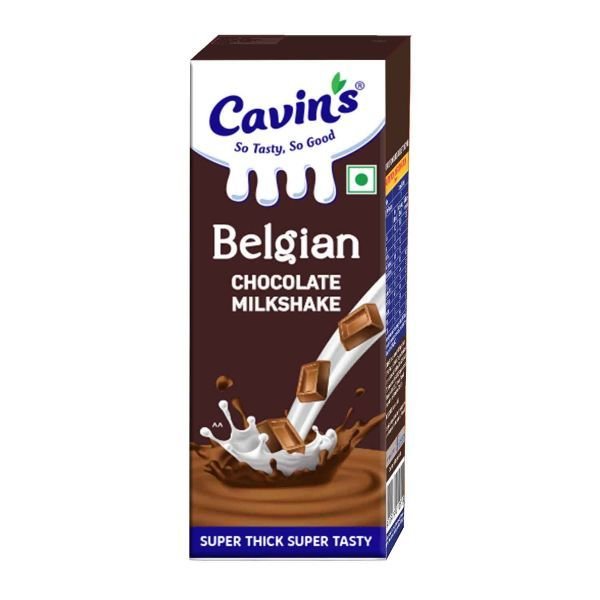 Cavin's Belgian Chocolate Milkshake 170ml