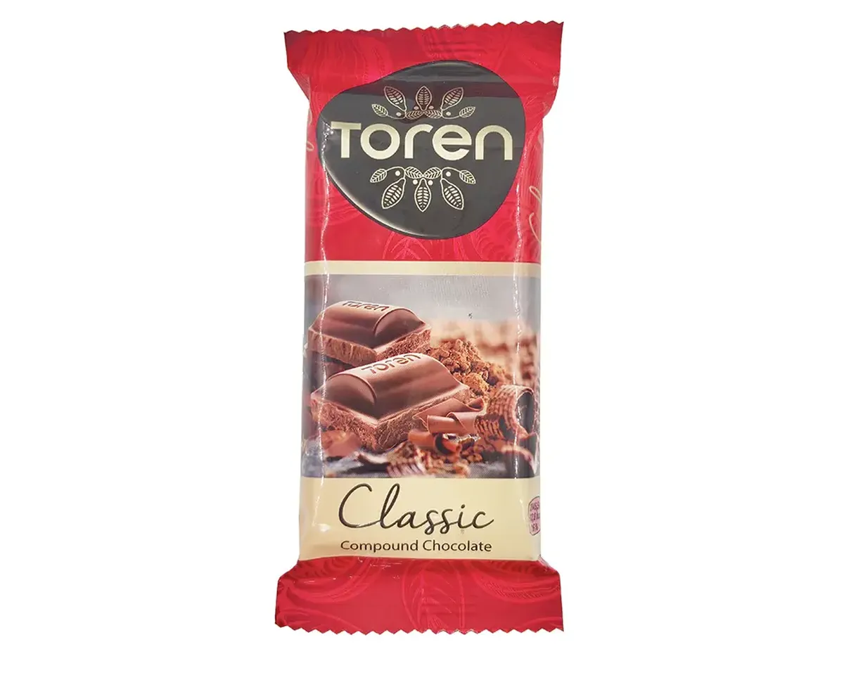 Toren Classic Milky Compound Chocolate Red 52g - Image 2