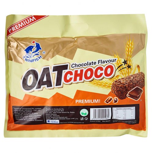 Twin Fish Oat Choco Chocolate 400g